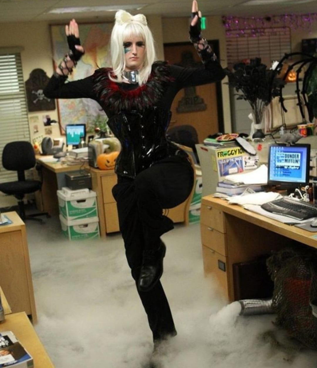 Gabe as lady gaga